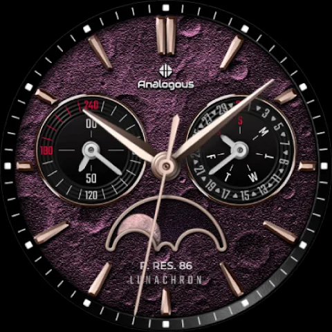 Lunachron Luxury Watch Face screenshot