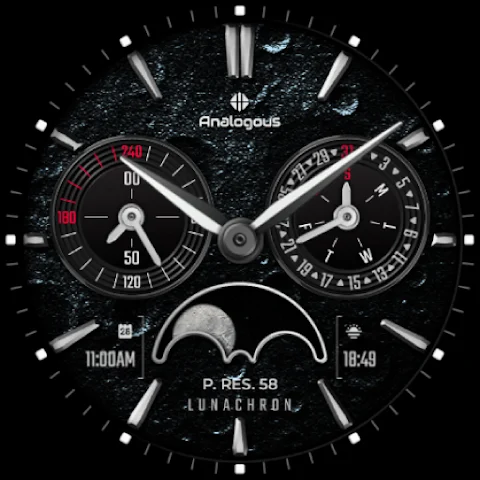 Lunachron Luxury Watch Face screenshot
