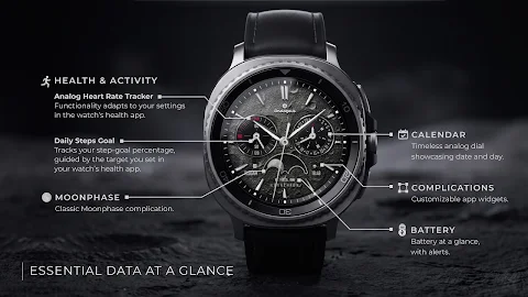 Lunachron Luxury Watch Face screenshot