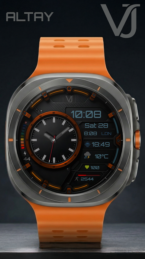 VJ ALTAY Hybrid watch face screenshot