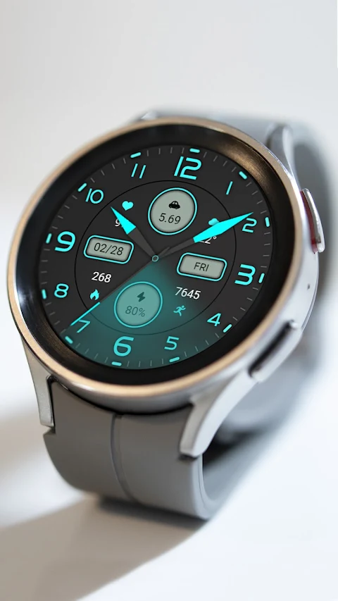 ZKin Watch Blue Firefly Quartz screenshot