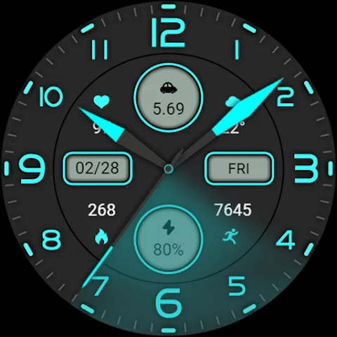ZKin Watch Blue Firefly Quartz screenshot