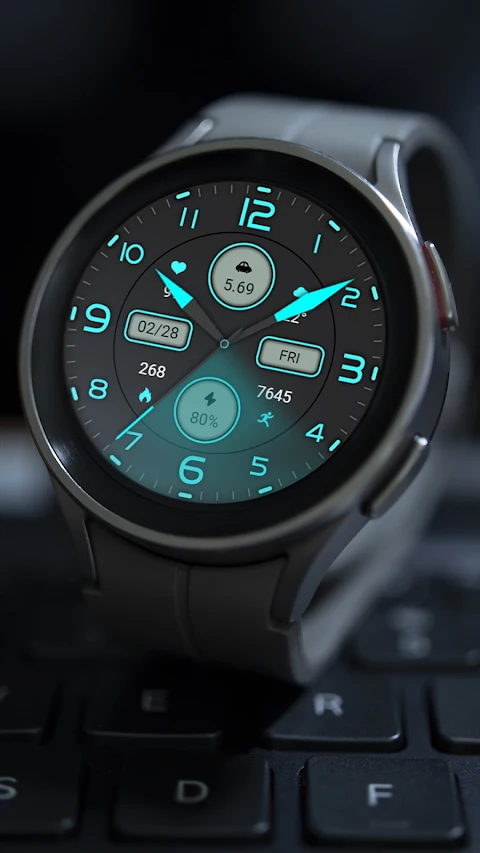 ZKin Watch Blue Firefly Quartz screenshot