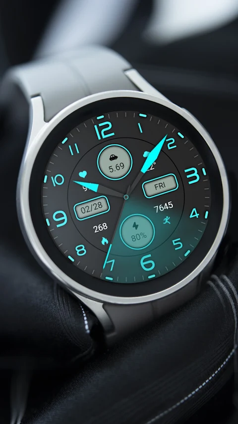 ZKin Watch Blue Firefly Quartz screenshot