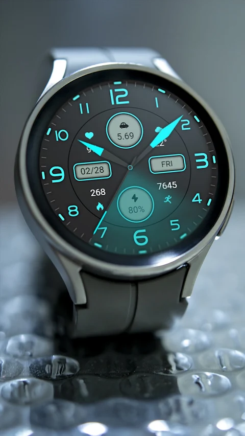 ZKin Watch Blue Firefly Quartz screenshot