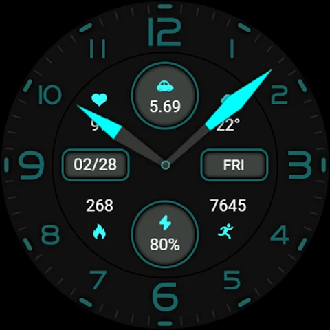 ZKin Watch Blue Firefly Quartz screenshot