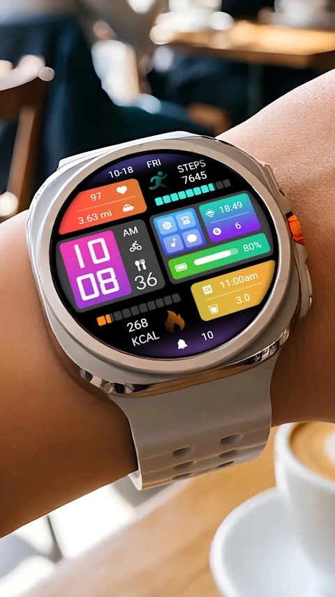 Colorful Homepage ZKin Watch screenshot