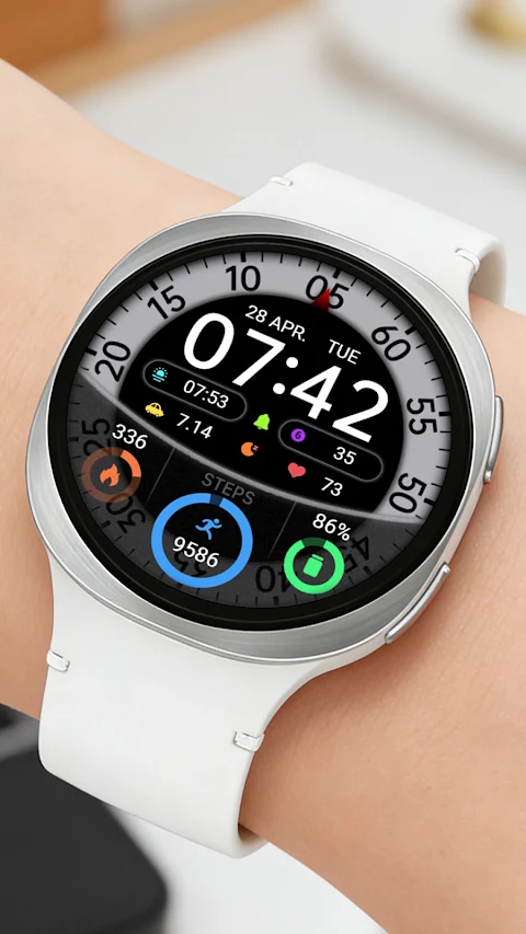 ZKin WatchFace Glass Turntable screenshot