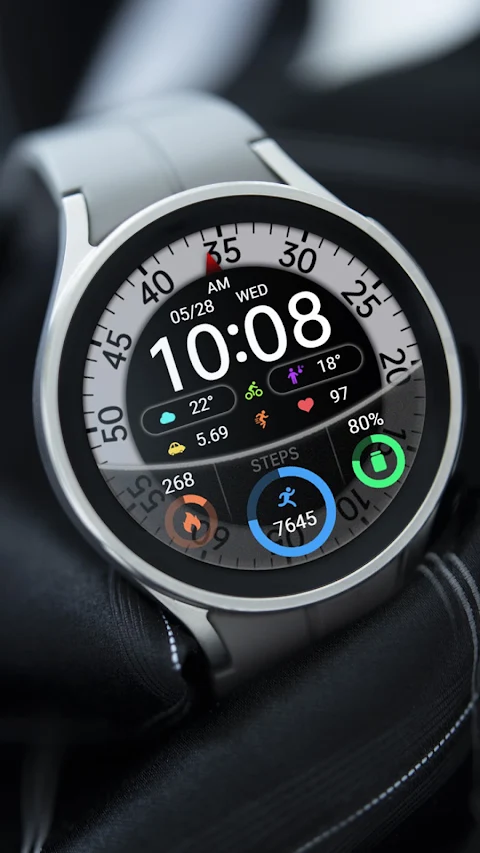 ZKin WatchFace Glass Turntable screenshot