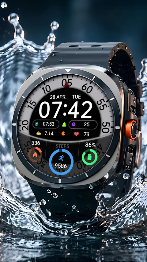 ZKin WatchFace Glass Turntable screenshot