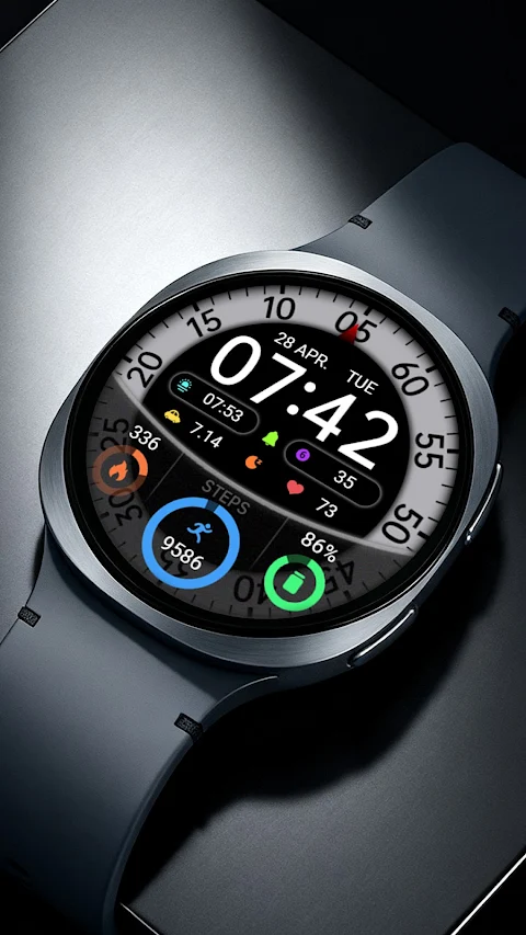 ZKin WatchFace Glass Turntable screenshot
