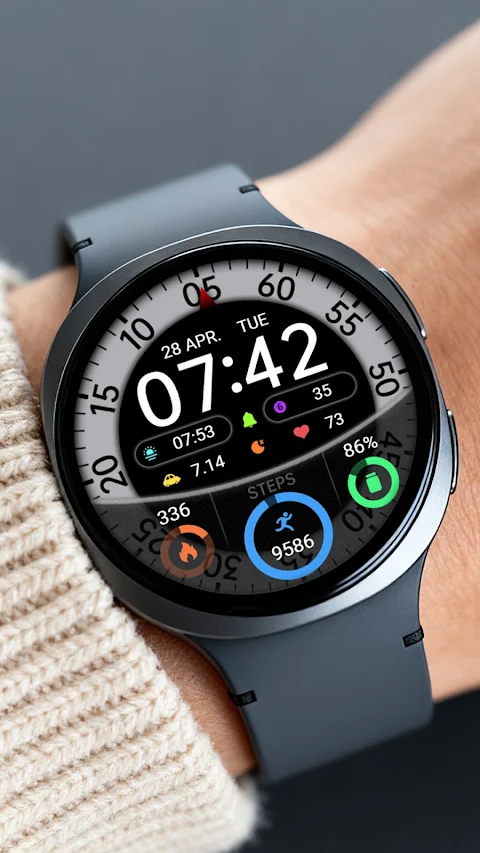 ZKin WatchFace Glass Turntable screenshot