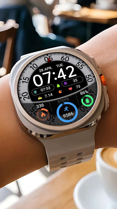 ZKin WatchFace Glass Turntable screenshot