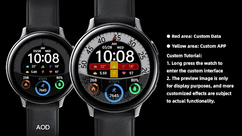 ZKin WatchFace Glass Turntable screenshot