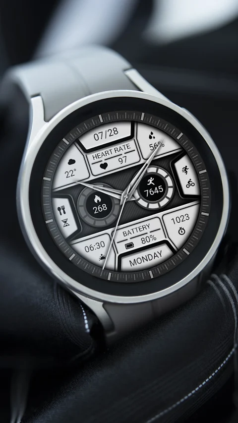 Grey Multifunctional ZKinWatch screenshot