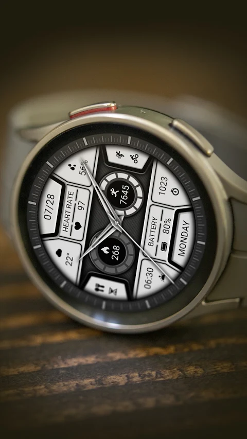 Grey Multifunctional ZKinWatch screenshot