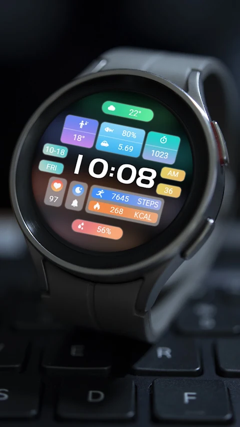 AZKin Watch Halo component screenshot