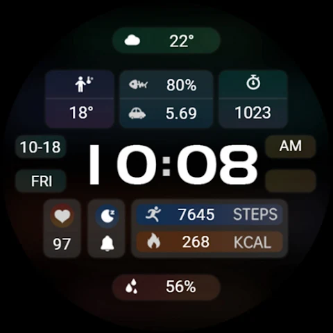 AZKin Watch Halo component screenshot