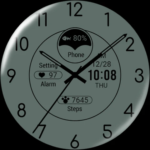 Multicolor ZKin Watch screenshot