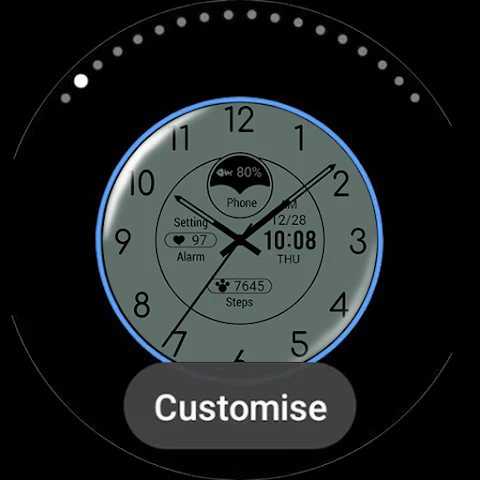 Multicolor ZKin Watch screenshot