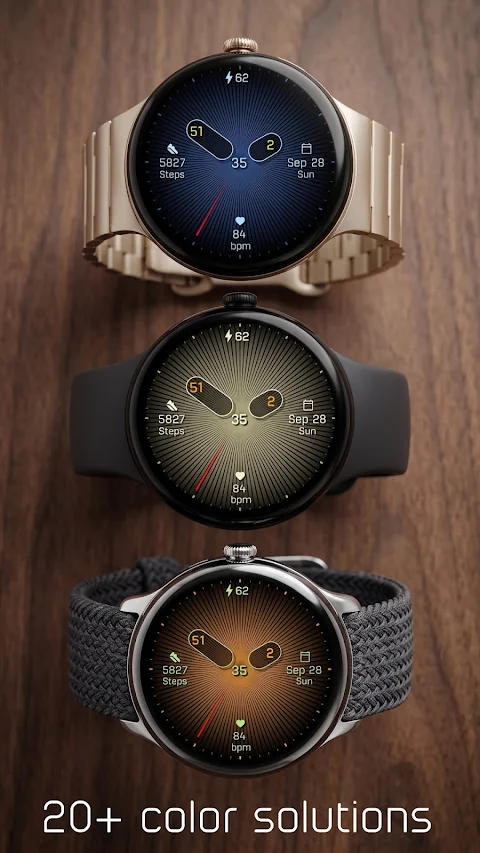 Analog watchface A7 screenshot