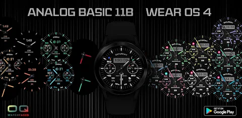 Analog Basic 11B  Wear OS 5+ screenshot