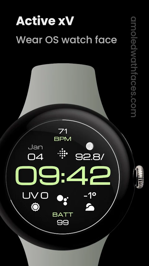 Active xV: Watch Face screenshot