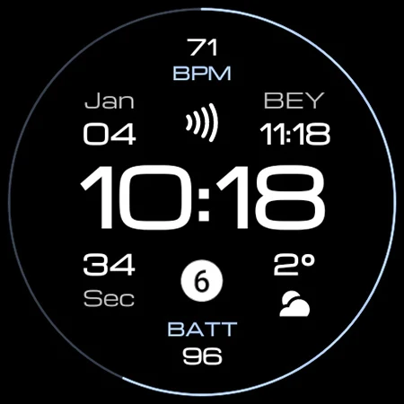 Active xV: Watch Face screenshot