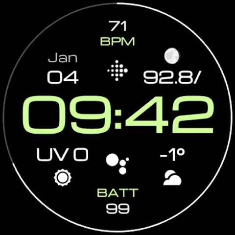 Active xV: Watch Face screenshot