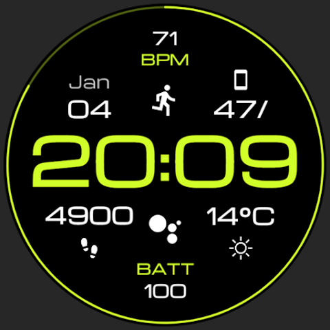 Active xV: Watch Face screenshot