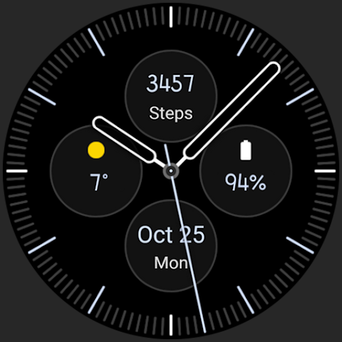 Analog 2: Watch face screenshot