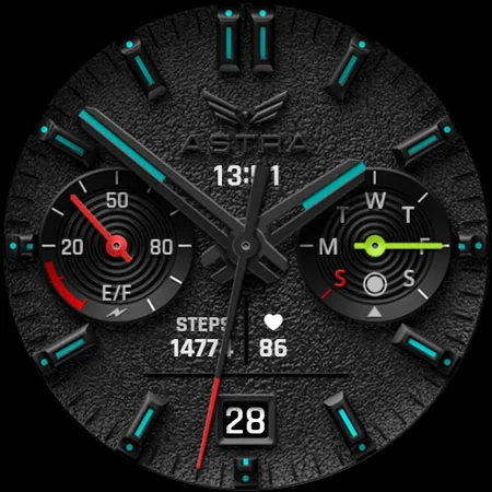 BLZ ASTRA – Analog Watch Face screenshot