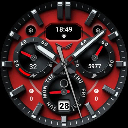 Ballozi AVEN Watch Face screenshot