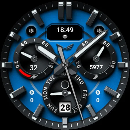Ballozi AVEN Watch Face screenshot