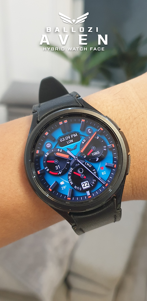 Ballozi AVEN Watch Face screenshot