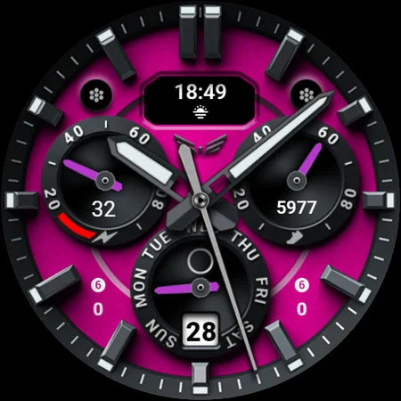Ballozi AVEN Watch Face screenshot