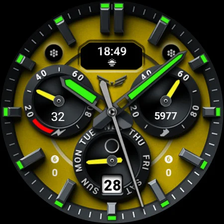 Ballozi AVEN Watch Face screenshot