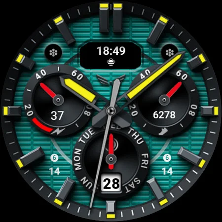 Ballozi AVEN Watch Face screenshot