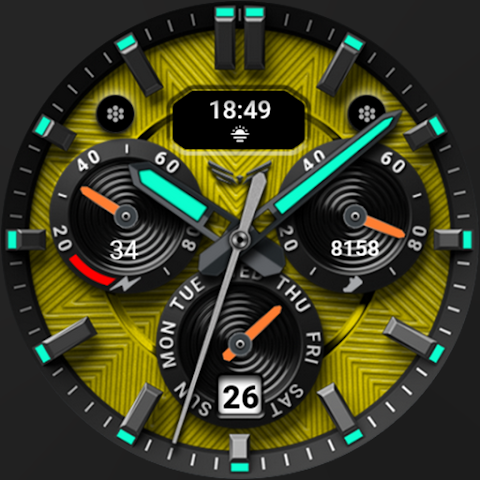 Ballozi AVEN Watch Face screenshot
