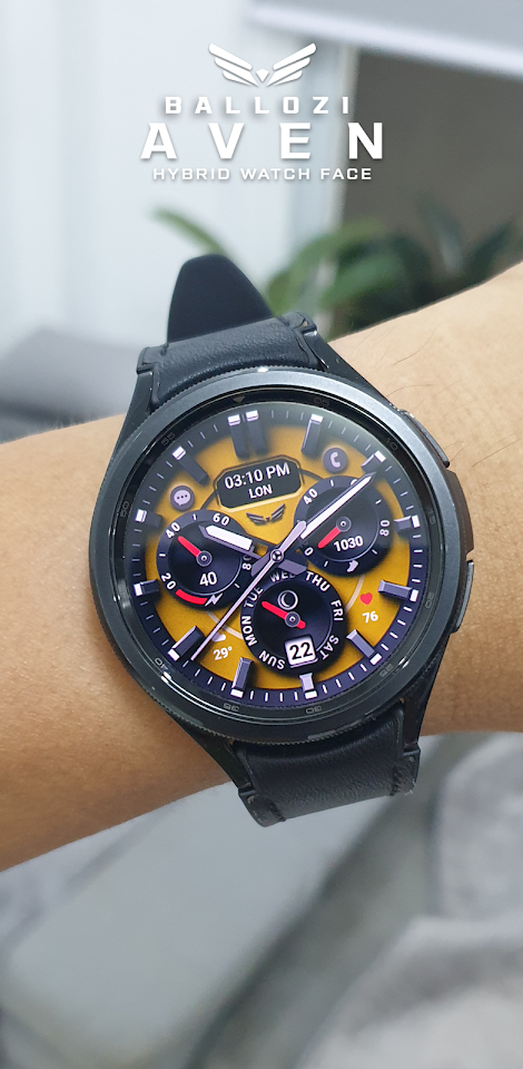 Ballozi AVEN Watch Face screenshot