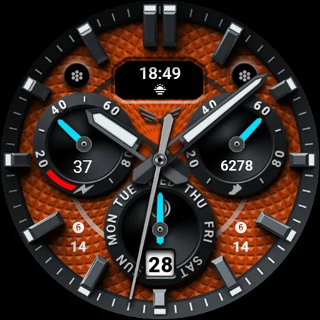 Ballozi AVEN Watch Face screenshot