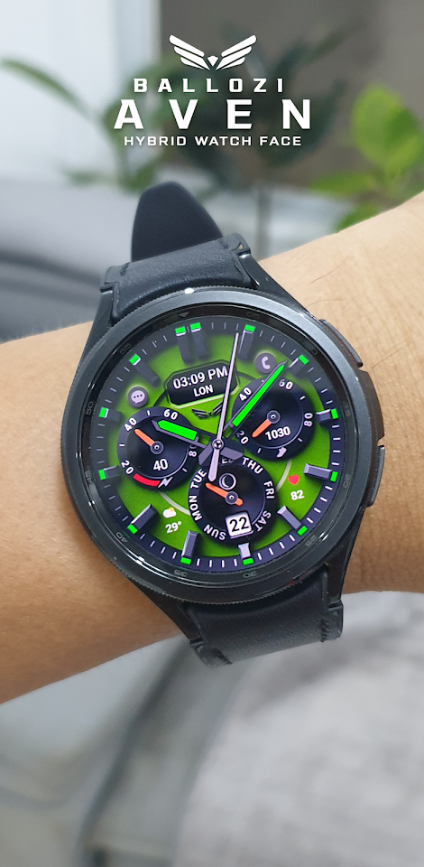 Ballozi AVEN Watch Face screenshot