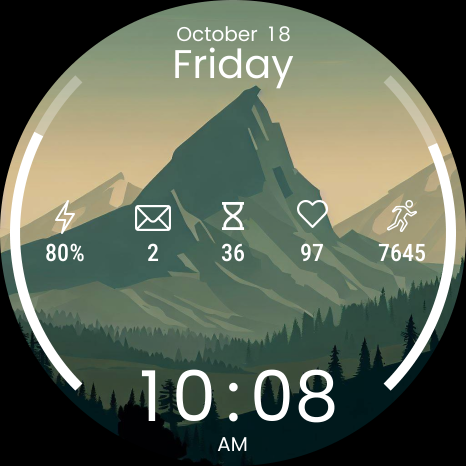 CELEST5468 Artistic Watch screenshot