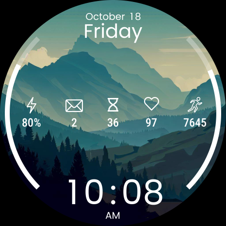 CELEST5468 Artistic Watch screenshot