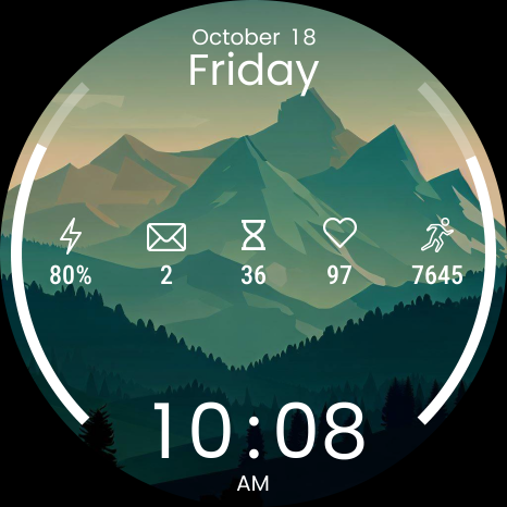 CELEST5468 Artistic Watch screenshot
