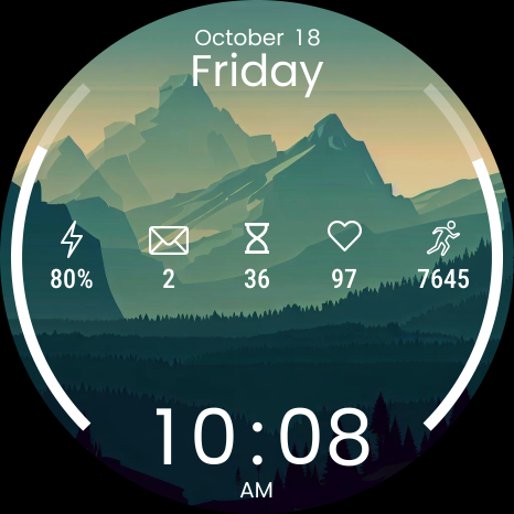 CELEST5468 Artistic Watch screenshot