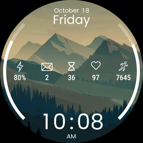 CELEST5468 Artistic Watch screenshot