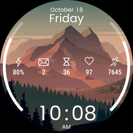 CELEST5468 Artistic Watch screenshot