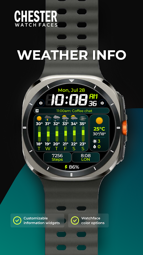 Chester Weather info screenshot