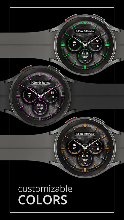 DADAM69: Lunar Watch Face screenshot